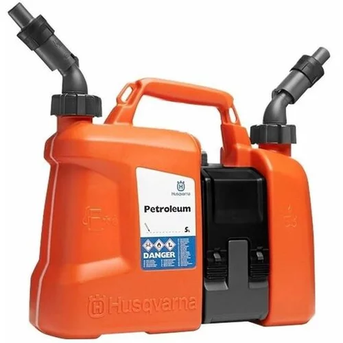 Husqvarna dvojna posoda za gorivo 5L in olje 2,5L, oranžna H 580754201