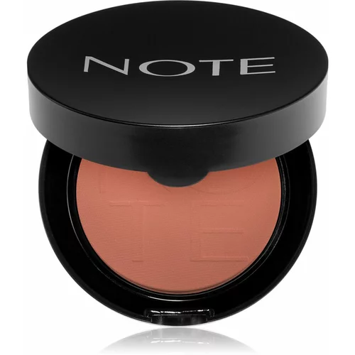 Note Cosmetique Luminous Silk Compact Blusher puder- rumenilo 02 Pink In Summer 5,5 ml