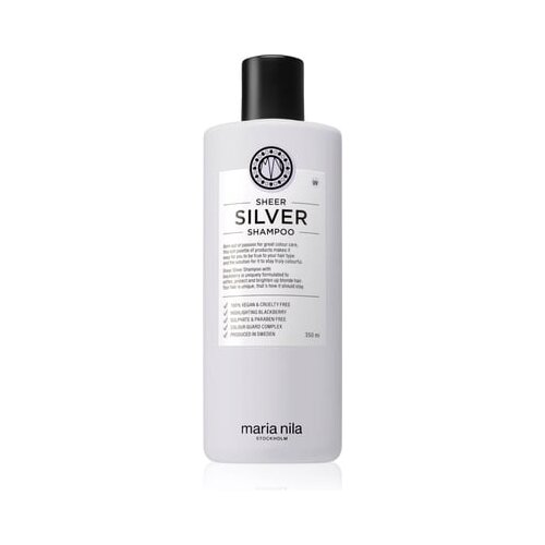 Maria Nila Sheer Silver Shampoo &amp;scaron;ampon za neutraliziranje bakrenih tonova 100 ml Slike
