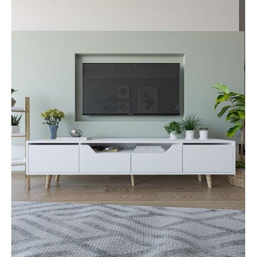 Hanah home Hanah Kućna TV komoda Roma 180, bijela Cene