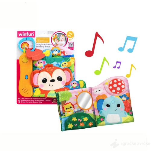 Winfun Edukativna knjiga Jungle Animals Cene