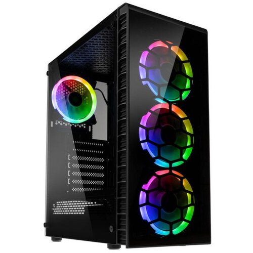 Kolink Observatory Lite ARGB ATX, Mid-tower, TG, 4x120mm ARGB Fans, RGB Controller Cijene