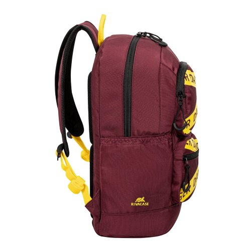 Rivacase 5421 Erebus vodoodbojni nahrbtnik 14L - bordo rdeč Slike