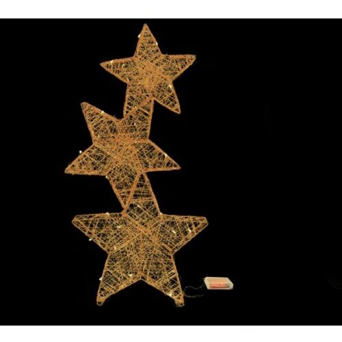 Festa novogodišnja dekoracija lumigado 3 zvezdice Slike