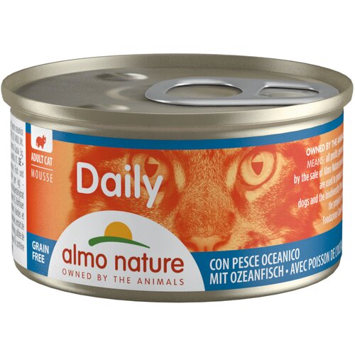 Almo Nature Daily Ekonomično pakiranje Menu 24 x 85 g - Mousse s oceanskom ribom Cijene