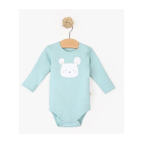 Just kiddin baby bodi s dugim rukavima mouse green Cene
