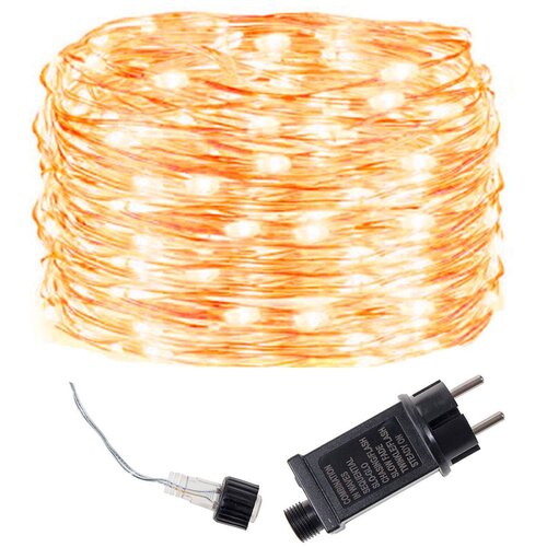  Ukrasne lampice 300 LED za bor, toplo bijela Slike