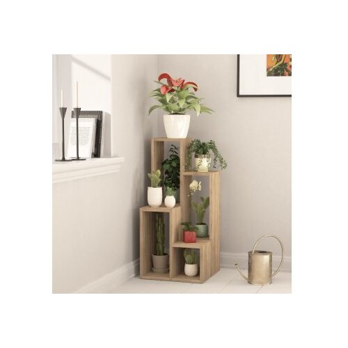 Hanah home Polica 42x89x20cm Antracit Slike