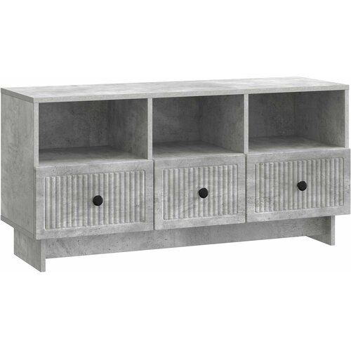 TV ormar Betonska siva 102 x 34,5 x 50 cm Konstruirano drvo Cene