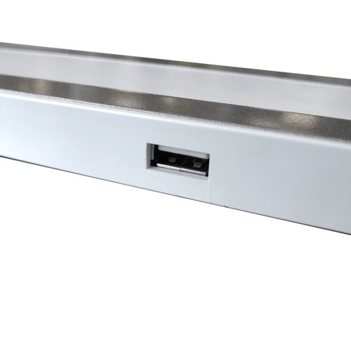  LED stona lampa MADERA, prigu&amp;scaron;iva na dodir, LED/7W/230V, bela Slike