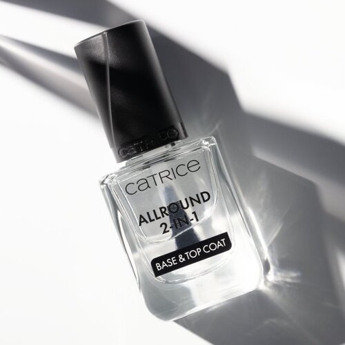Catrice Allround podlaga za lak za nohte 2 v 1 transparenten (M)transparentna (F)transparentno (N) 10.5 ml Slike