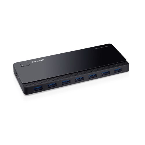 Tp-link Adapter UH700 prijenosni HUB/7xUSB 3.0/napajanje crni Slike