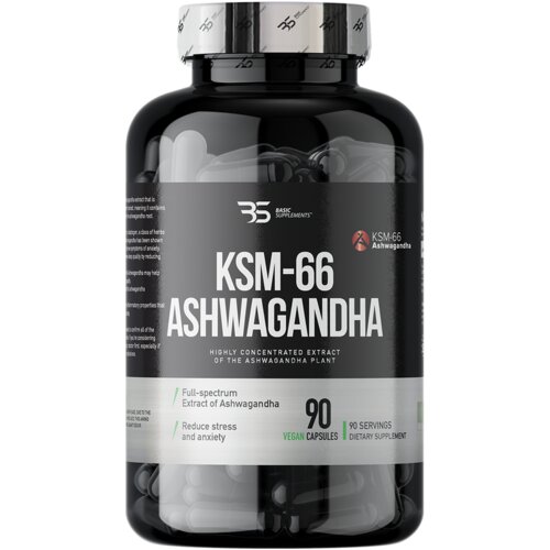 Basic Supplements Ashwagandha Ksm-66® 90 Kapsula Cene
