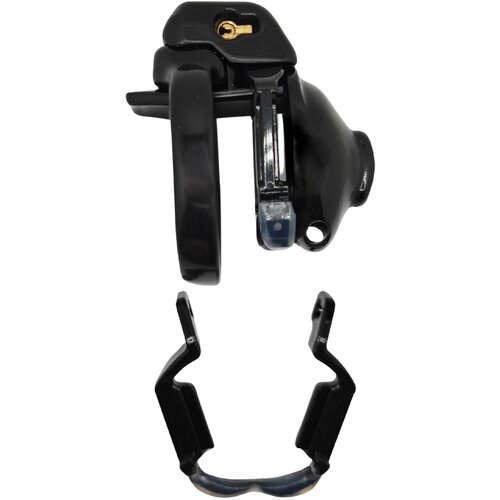 The Vice Mach 2 Chastity Cock Cage Clitty Black Slike