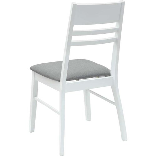 Trpezarijske stolice 2 pcs Bijelo 43 x 54 x 89 cm Slike
