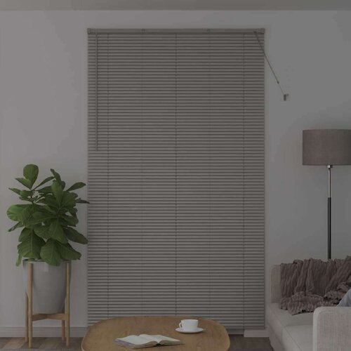 vidaXL Okenska roleta z zavesami Drugo Srebrna 135 x 220 cm Aluminij Cene
