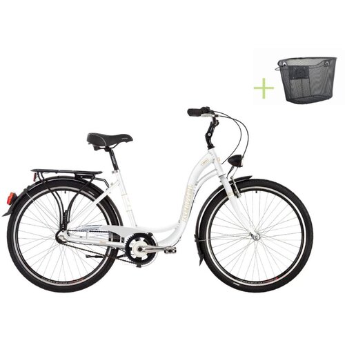  BICIKL KENZEL DREAM CLASSIC 28" gradski bicikl - Bijela - 28" Cijene