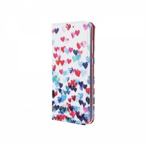  Preklopna torbica iPhone Xs Max - s srčki (Hearts) Slike
