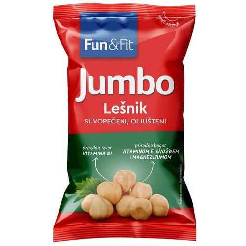 FUN&FIT Jumbo lešnik pečeni 75g Cene