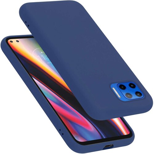 Cadorabo Ohišje je združljivo z Motorola MOTO G 5G PLUS in tekoča modra - Zaščitni ovitek iz prožnega silikona TPU, (20860448) Cene