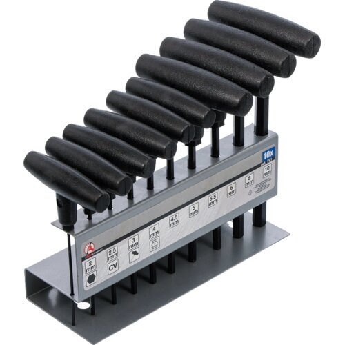 BGS set imbus ključeva s T-ručkom 2-10 mm, 10 dijelova 791 Slike