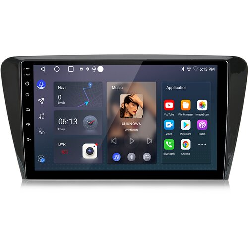 JUNSUN 10.1" Android 13 ZaSkoda Octavia 2013-2018 Avtoradio Carplay GPS NAVI SWC DSP WIFI BT FM KAM DAB+ 2+64G, (22145727) Cene