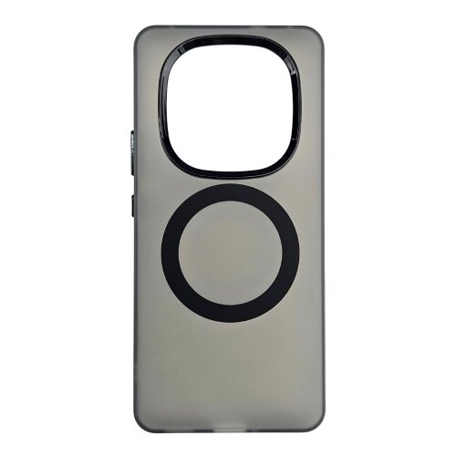  silikonska futrola magsafe fluro color xiaomi redmi note 14 pro+ 5G crni Cene