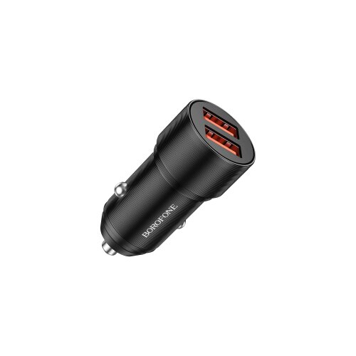  Auto Punjač USB BOROFONE BZ19B Wisdom 36W dual port QC3.0 2xUSB car black Slike