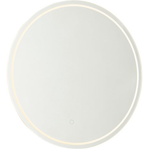 QAZQA Moderno kopalniško ogledalo 60 cm z LED in zatemnitvijo na dotik - Sebas Cene