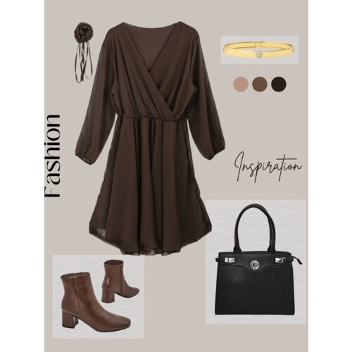 Resti Classic knee-length women's dress Cene