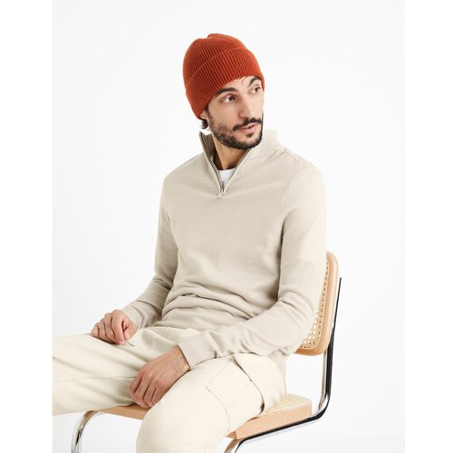 Celio Wool Sweater Cerino - Men Cene