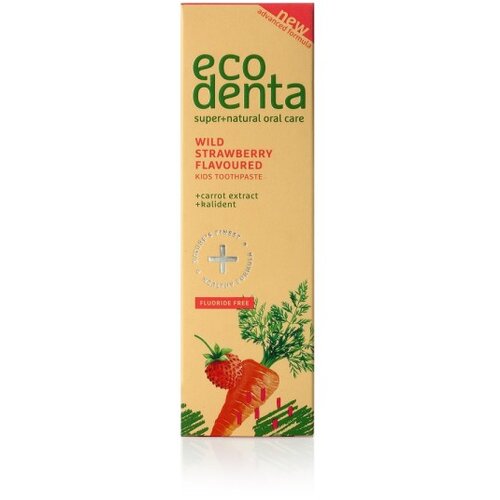 Ecodenta dečija pasta za zube sa jagodom Slike