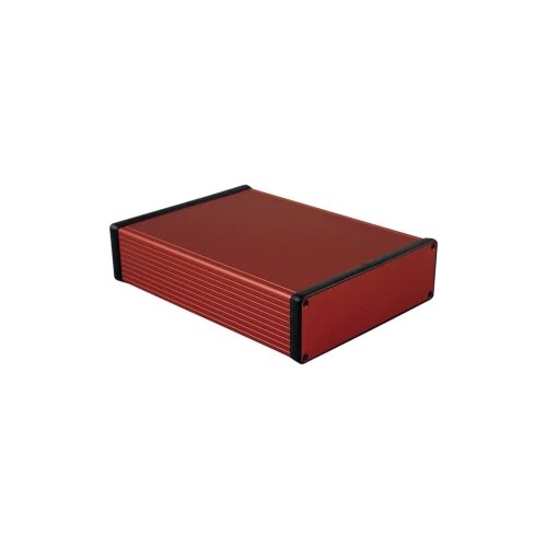 Hammond Electronics Profilno kući&amp;scaron;te, aluminij, crvena boja 220 x 165 x 51.5 1455T2201RD 1 kom. Slike