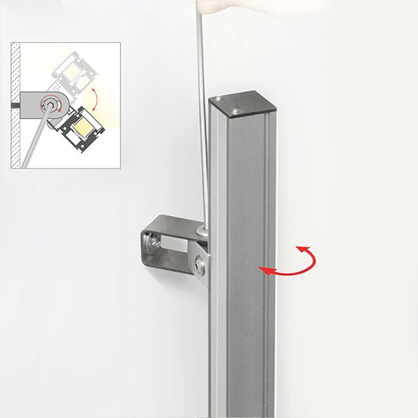 KLUS LED profil HR-OPTI srebrn* Slike