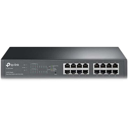 Tp-link TL-SG1016PE 16-Port Gigabit Desktop/Rackmount PoE+ Easy Smart Switch 16 Gigabit RJ45 ports including 8 Cijene