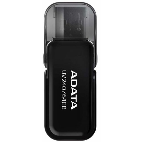 Adata AUV240-64G-RBK 64GB UV240 USB 2.0 Flash Drive Black usb memorija Slike