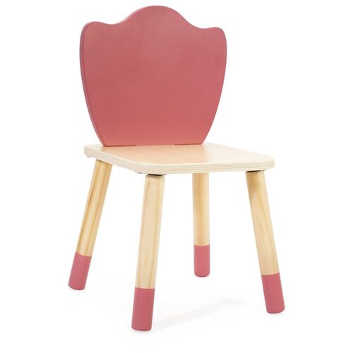Classic World Drvena stolica Roze Slike