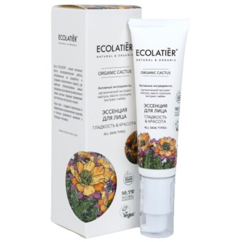 ECOLATIER serum za lice sa organskim kaktusom i vitaminom c za hidrataciju kože Slike