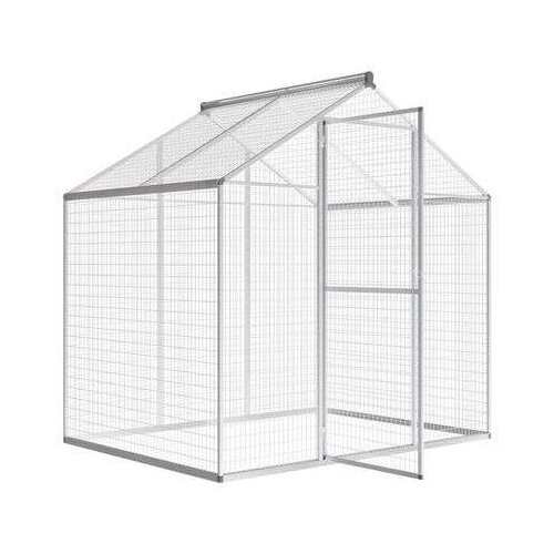  kavez za ptice od aluminija 178 x 122 x 194 cm Slike