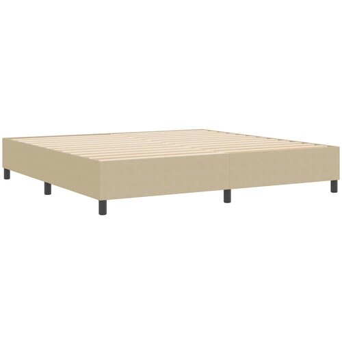  Krevetna platforma Siva zelena 200 x 200 cm Kordura tekstil Slike