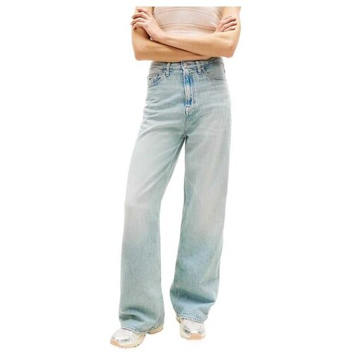 Tommy Hilfiger plave ženske wide leg farmerke Cene