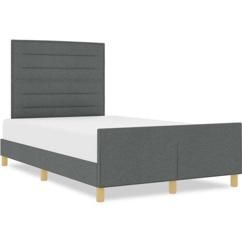  Tamno sivi okvir kreveta 140x200 cm Slike