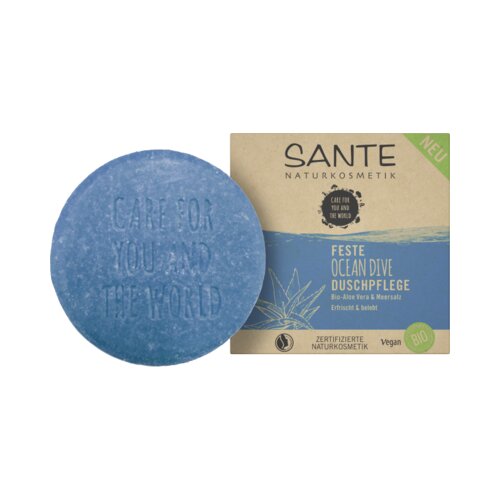 Sante Ocean Dive čvrsta njega za tuširanje - organska aloe vera i morska sol Cijene