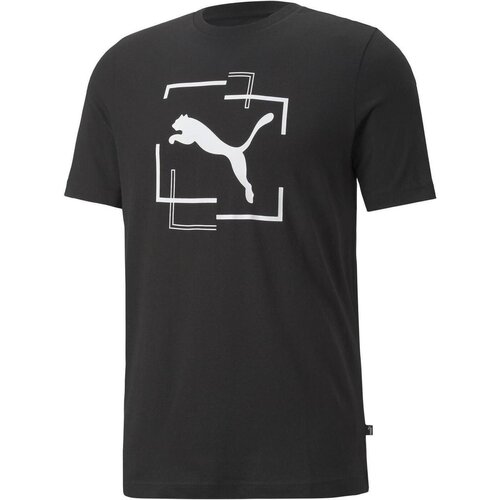 Puma Majice brez rokavov Cat Graphic Črna Slike