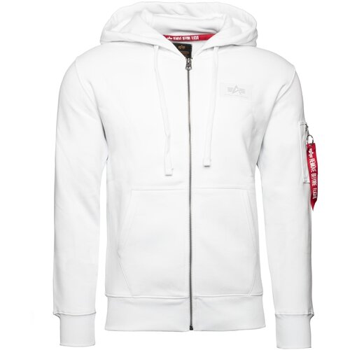 Alpha Industries muški duks sa kapuljačom, Beli Cene