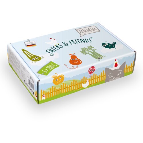 MjAMjAM 6 x 200 g - Mje&scaron;ovito pakiranje Chicks & Friends Cijene