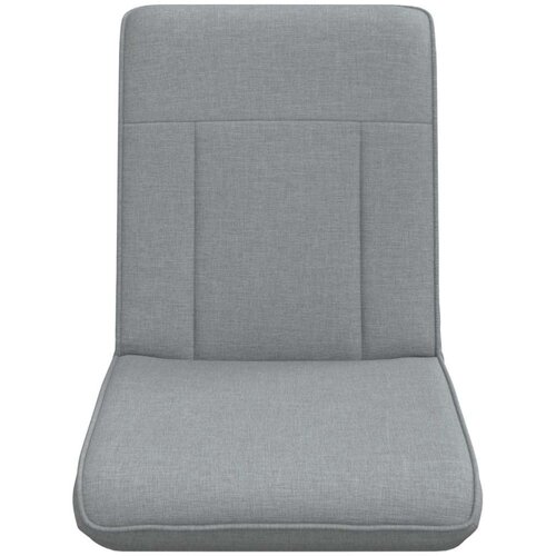  Podna stolica Svijetlo siva 50 x 73 x 60 cm tkanina Cijene