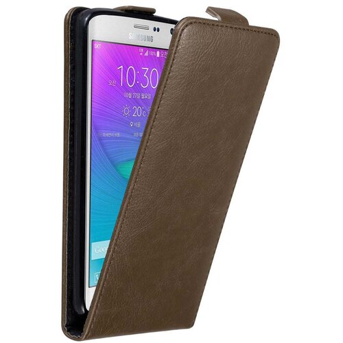 Cadorabo Ohi&scaron;je, združljivo z Samsung Galaxy NOTE EDGE v kava rjava - Za&scaron;čitni ovitek v obliki flipa z magnetnim zapiranjem, (20552490) Cene