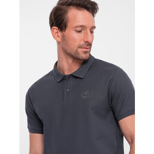 Ombre Men's pique knit polo shirt Cene