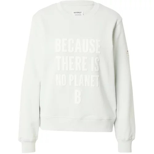 Ecoalf Sweater majica svijetloplava / crna / bijela